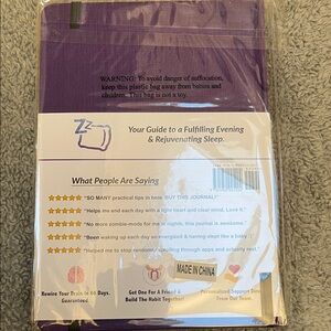 Purple Sleep Journal